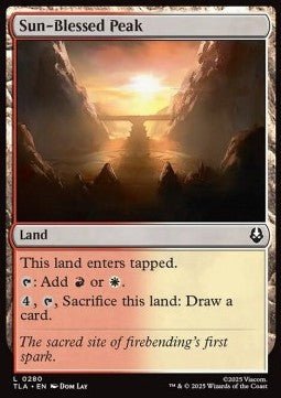 Sun - Blessed Peak - Magic: The Gathering | Avatar: The Last Airbender (Common) [TLA - 280] - El Duelista