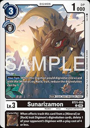 Sunarizamon (BT21 - 055)⁣ - World Convergence⁣ (Common)⁣ [055] - El Duelista