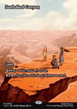Sunbaked Canyon - Magic: The Gathering | Avatar: The Last Airbender: Eternal (Mythic) [TLE - 58] - El Duelista