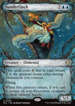 Sunderflock - Lorwyn Eclipsed: Extras (Rare) [XECL - 309] - El Duelista