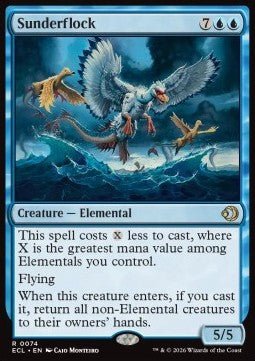 Sunderflock - Lorwyn Eclipsed (Rare) [ECL - 74] - El Duelista