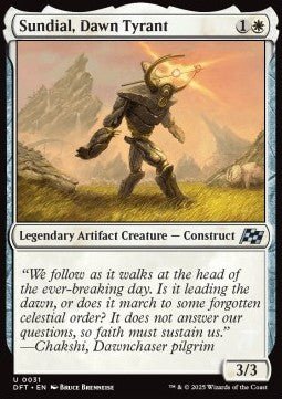 Sundial, Dawn Tyrant⁣ - Aetherdrift⁣ (Uncommon)⁣ [31] - El Duelista