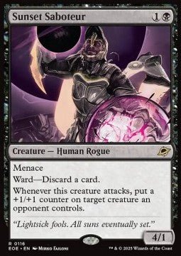 Sunset Saboteur⁣ - Edge of Eternities⁣ (Rare)⁣ [116] - El Duelista