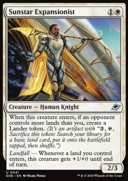 Sunstar Expansionist⁣ - Edge of Eternities⁣ (Uncommon)⁣ [41] - El Duelista