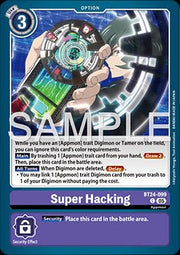 Super Hacking (BT24 - 099) - Time Stranger (Common) [BT - 24 - 099] - El Duelista