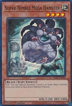 Super - Nimble Mega Hamster (V.1 - Super Rare)⁣ - 25th Anniversary Rarity Collection II⁣ (Super Rare)⁣ [004] - El Duelista