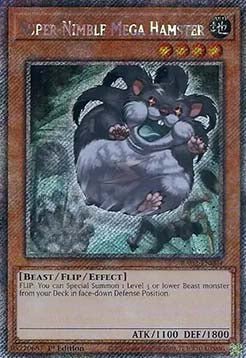 Super - Nimble Mega Hamster (V.4 - Platinum Secret Rare)⁣ - 25th Anniversary Rarity Collection II⁣ (Platinum Secret Rare)⁣ [004] - El Duelista