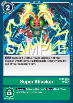 Super Shocker (BT15 - 094)⁣ - Exceed Apocalypse⁣ (Common)⁣ [094] - El Duelista