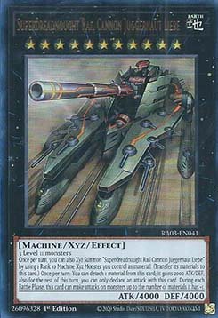 Superdreadnought Rail Cannon Juggernaut Liebe (V.2 - Ultra Rare)⁣ - Quarter Century Bonanza⁣ (Ultra Rare)⁣ [041] - El Duelista