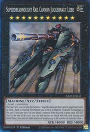 Superdreadnought Rail Cannon Juggernaut Liebe (V.7 - Collectors Rare)⁣ - Quarter Century Bonanza⁣ (Collectors Rare)⁣ [041] - El Duelista
