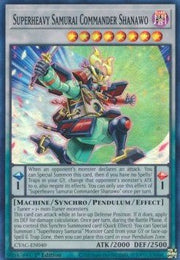 Superheavy Samurai Commander Shanawo - Cyberstorm Access (Super Rare) [CYAC - 040] - El Duelista