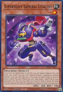 Superheavy Samurai Stealthy⁣ - 25th Anniversary Tin: Dueling Mirrors⁣ (Common)⁣ [337] - El Duelista
