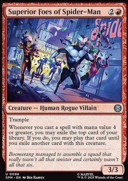 Superior Foes of Spider - Man - Magic: The Gathering | Marvel's Spider - Man (Uncommon) [SPM - 96] - El Duelista
