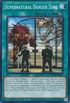 Supernatural Danger Zone - 2022 Tin of the Pharaoh's Gods (Common) [MP22 - 224] - El Duelista