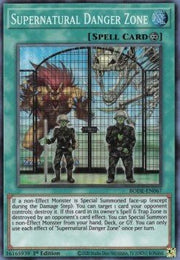 Supernatural Danger Zone - Burst of Destiny (Super Rare) [BODE - 067] - El Duelista