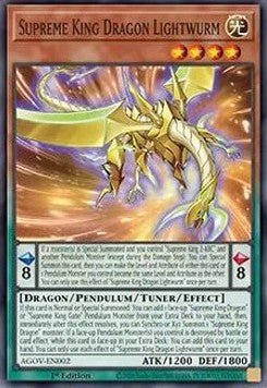 Supreme King Dragon Lightwurm - Age of Overlord (Common) [AGOV - 002] - El Duelista