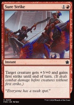 Sure Strike⁣ - Magic: The Gathering Foundations⁣ (Common)⁣ [209] - El Duelista