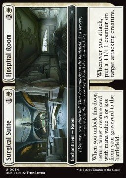 Surgical Suite // Hospital Room⁣ - Duskmourn: House of Horror⁣ (Uncommon)⁣ [34] - El Duelista