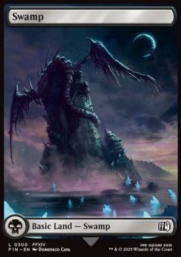 Swamp (V.1)⁣ - Magic: The Gathering - FINAL FANTASY⁣ (Land)⁣ [300] - El Duelista