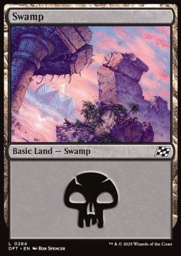 Swamp (V.2)⁣ - Aetherdrift⁣ (Land)⁣ [284] - El Duelista