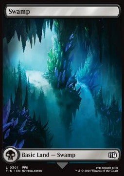 Swamp (V.2)⁣ - Magic: The Gathering - FINAL FANTASY⁣ (Land)⁣ [301] - El Duelista