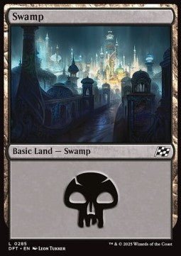 Swamp (V.3)⁣ - Aetherdrift⁣ (Land)⁣ [285] - El Duelista