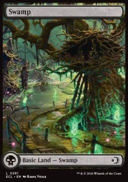 Swamp (V.3) - Lorwyn Eclipsed (Land) [ECL - 281] - El Duelista