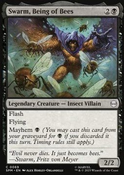 Swarm, Being of Bees - Magic: The Gathering | Marvel's Spider - Man (Common) [SPM - 69] - El Duelista