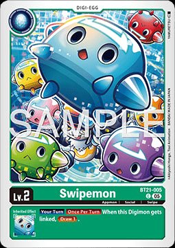 Swipemon (BT21 - 005)⁣ - World Convergence⁣ (Common)⁣ [005] - El Duelista