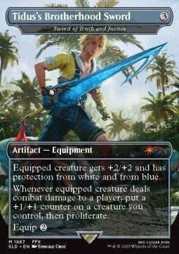 Sword of Truth and Justice⁣ - Secret Lair Drop Series: Summer Superdrop 2025⁣ (Rare)⁣ [1867] - El Duelista