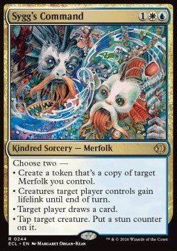 Sygg's Command - Lorwyn Eclipsed (Rare) [ECL - 244] - El Duelista