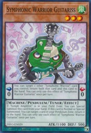Symphonic Warrior Guitariss - Dimension Force (Common) [DIFO - 020] - El Duelista