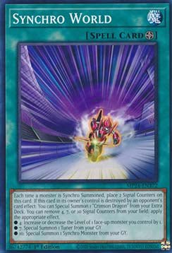 Synchro World⁣ - 25th Anniversary Tin: Dueling Mirrors⁣ (Common)⁣ [372] - El Duelista