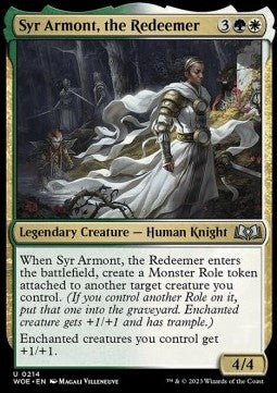 Syr Armont, the Redeemer⁣ - Wilds of Eldraine⁣ (Uncommon)⁣ [214] - El Duelista