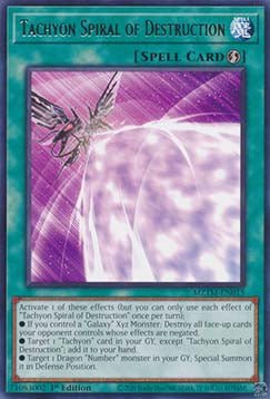 Tachyon Spiral of Destruction - Maze of the Master (Rare) [MZTM - 015] - El Duelista