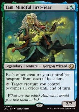 Tam, Mindful First - Year - Lorwyn Eclipsed (Rare) [ECL - 245] - El Duelista