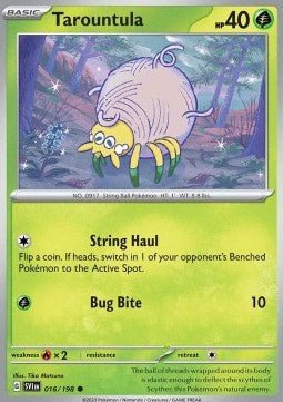 Tarountula⁣ - Scarlet & Violet⁣ (Common)⁣ [016] - El Duelista