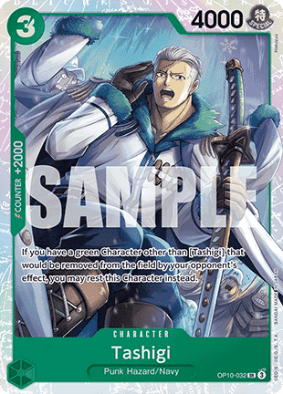 Tashigi (OP10 - 032) (V.1) - Royal Blood (Super Rare) [OP10 - 032] - El Duelista