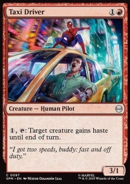 Taxi Driver - Magic: The Gathering | Marvel's Spider - Man (Common) [SPM - 97] - El Duelista