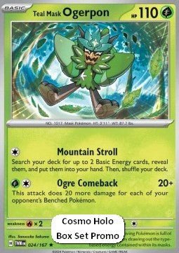 Teal Mask Ogerpon⁣ - Twilight Masquerade⁣ (Promo)⁣ [024] - El Duelista