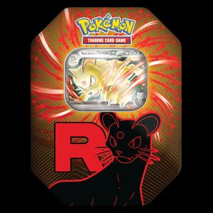 Team Rocket Tins: Team Rocket's Persian ex Tin⁣ - Scarlet & Violet Products - El Duelista