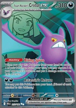 Team Rocket's Crobat ex - Destined Rivals (Ultra Rare) [DRI - 217] - El Duelista