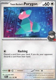 Team Rocket's Porygon⁣ - Destined Rivals⁣ (Common)⁣ [153] - El Duelista