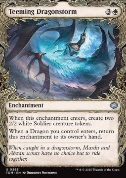 Teeming Dragonstorm⁣ - Tarkir: Dragonstorm: Extras⁣ (Uncommon)⁣ [293] - El Duelista