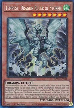Tempest, Dragon Ruler of Storms (V.6 - Collectors Rare)⁣ - Quarter Century Bonanza⁣ (Collectors Rare)⁣ [011] - El Duelista