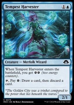 Tempest Harvester⁣ - Modern Horizons 3⁣ (Common)⁣ [73] - El Duelista