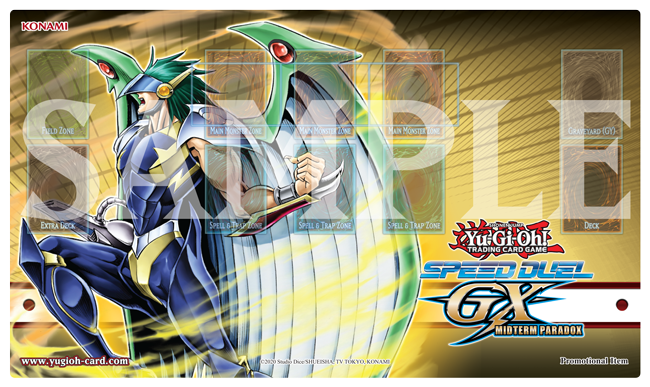 Yu-Gi-Oh! Speed Duel GX Midterm Paradox Elemental HERO Tempest Release Event Playmat [SGX2], edición en inglés