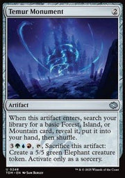 Temur Monument⁣ - Tarkir: Dragonstorm⁣ (Uncommon)⁣ [248] - El Duelista