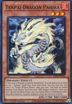 Tenpai Dragon Paidra - Legacy of Destruction (Super Rare) [LEDE - 016] - El Duelista