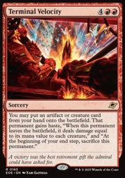 Terminal Velocity⁣ - Edge of Eternities⁣ (Rare)⁣ [163] - El Duelista